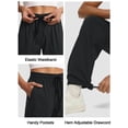 thumbnail image 3 of Pantalones SEVEGO Dance Studio para mujer, ligeros, negros, XXL, 3 of 9