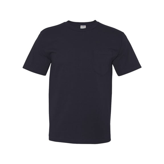 Bayside USA-Made Short Sleeve T-Shirt With a Pocket