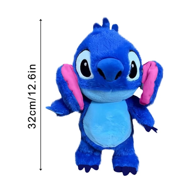 12.6 "cose suave para abrazar peluche rellenos lindos niños y niñas pequeños gor, regalos de navidad, cumpleaños, Acción de gracias, azul