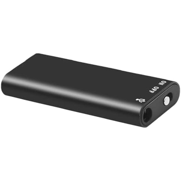 Mini Voice Recorder Smart Sound Capture AI Noise Reduction Digital Audio Recorder Voice Activated Recording Device for Meetings Interviews Lectures