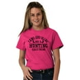 thumbnail image 4 of Hunting Girl's Thing Camo and Bling Women's Plus Size Graphic Tee Brisco Brands 4X, 4 of 5