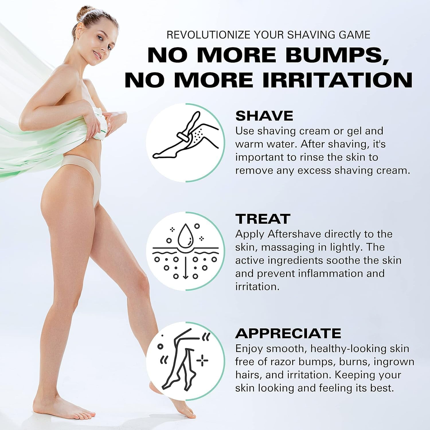 Bump Patrol For Her Calm Hydrating Aftershave for Women