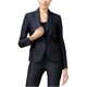 thumbnail image 2 of Chaqueta vaquera con un botón Anne Klein para mujer azul 10, 2 of 2