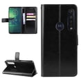 thumbnail image 4 of Funda tipo libro para Motorola MOTO G8 Plus, cartera todo‑en‑uno, funda multifuncional con tarjetero y correa de muñeca desmontable, 4 of 5