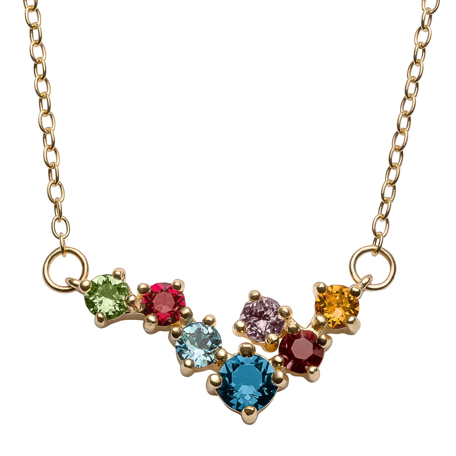 birthstone necklace for mom walmart