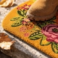thumbnail image 5 of Orangide Fall Decor Pumpkin Doormat Natural Fiber Coir Mat with Floral Print, Absorbent Non-Slip Welcome Mat for Front Porch Entryway Indoor Outdoor, 5 of 7