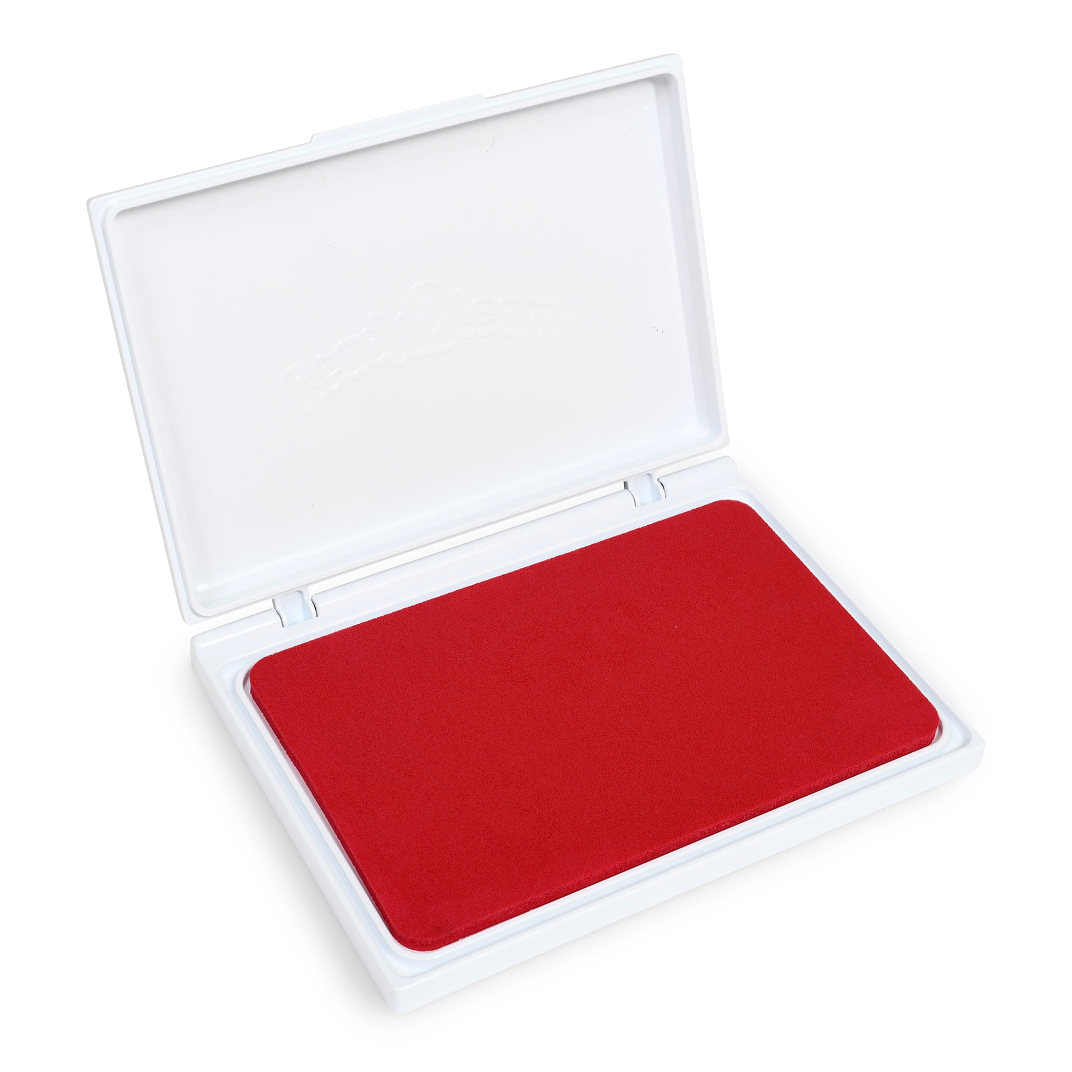Center Enterprises Ready2Learn Jumbo Washable Stamp Pad Red Ink Pack of 2 (CE-10037-2)