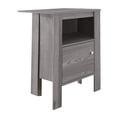 thumbnail image 3 of 14" x 17.25" x 24.25" Grey, Particle Board, Storage - Accent Table, 3 of 5