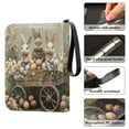 thumbnail image 4 of Game Card Storage Bag Collectible Trading Card Albums The 4-Pocket Card Binder With 50-Page Sleeve Can Hold 400 Game Cards The Three Easter Rabbits, 4 of 6