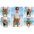 thumbnail image 3 of LOVEBAY Boys Swim Trunks with Compression Liner Toddler Boys Stretch Swim Shorts Quick Dry Beach Shorts, 3 of 9