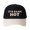 Khaki-Black, variant on IT'S DAMN HOT Letter Embroidered Color Block Trucker Hat Unisex Adjustable Cotton Breathable Fashion Cap for Travel Daily Wear
