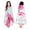 Flamingo, variant on Boys' and Girls' Hooded Beach Towel, Bath & Pool Towel 30×50 Inches Oversized Super Absorbent Adorable Cartoon Animal Designs Vibrant and Energetic 100% Cotton Wearable Kids' Wrap Towel