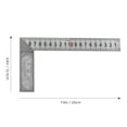 thumbnail image 2 of HEATSHAKING 1Pack L-Shaped Ruler for Industrial Use and Measurement Tasks Machinists, 2 of 8