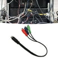 thumbnail image 1 of Cable MINI DIN De 9 Pines A 3, Cable MINI DIN De 9 Pines Macho A 3 Hembra De 11,8 Pulgadas Profesional De Alta Precisión Rojo Verde Azul Para Equipos De Video, 1 of 8