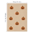 thumbnail image 3 of LOWLHOME Halloween White Ghost Throw Blanket, Soft Ghost Throw Blanket, Plush Fuzzy Reversible Blankets for Bed Sofa Couch Livingroom, 40"x28", 3 of 5