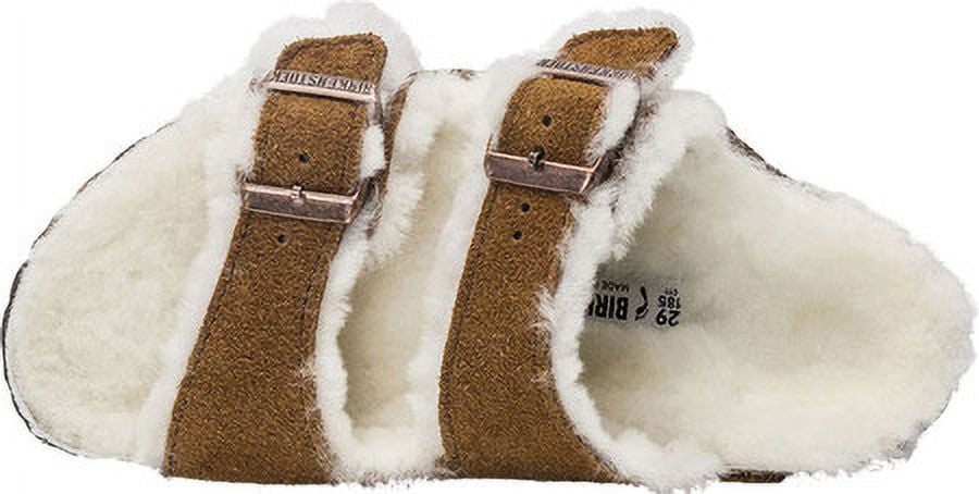 Children's Birkenstock Arizona Shearling Two Strap Slide