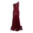 thumbnail image 3 of Women Dresses Plus Leggings Dresses Sleeveless Sling Sexy Solid Fashion Dresses Wine Trendy Skirt Size M, 3 of 5