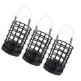 thumbnail image 1 of Equipo de pesca 3 piezas jaulas para cebos BuyWeek acero inoxidable negro, 1 of 14