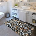thumbnail image 5 of Bath Treads Stickers Cobblestone Pattern Square 3D Adhesive Anti Slip Tub Tattoos Safety Decals Mat Waterproof Shower Tub Sticker Bathtub Appliques for Bath Pools Home Decor, 5 of 7