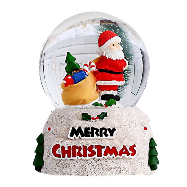 Adornos de bolas de cristal navideñas, bola de cristal brillante navideña Bola de cristal brillante navideña Bola de cristal navideña Lograr más