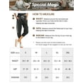 thumbnail image 5 of SPECIALMAGIC Women's Capri Sweatpants Casual Jogger Pants with Pockets Yoga Running, 5 of 7