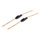 thumbnail image 1 of Conector Eléctrico De 2 Cables Impermeable Macho Hembra De 12V CC Para Coche 2Pcs, 1 of 1