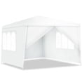 thumbnail image 1 of Costway 3 x 3 m Gazebo Pabellón Plegable de Patio Carpa Emergente con 4 Paredes Laterales Desmontables Ventanas Gran Dosel Tubos de Metal, 1 of 9