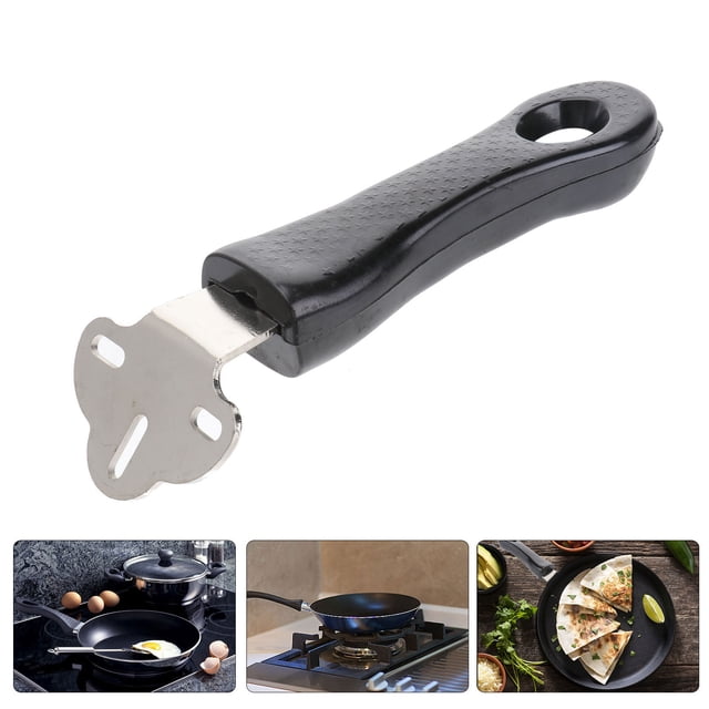 WHAMVOX 1Ud Asa Para Sartén Con Agarre Desmontable Y Accesorio Antideslizante Multicolor
