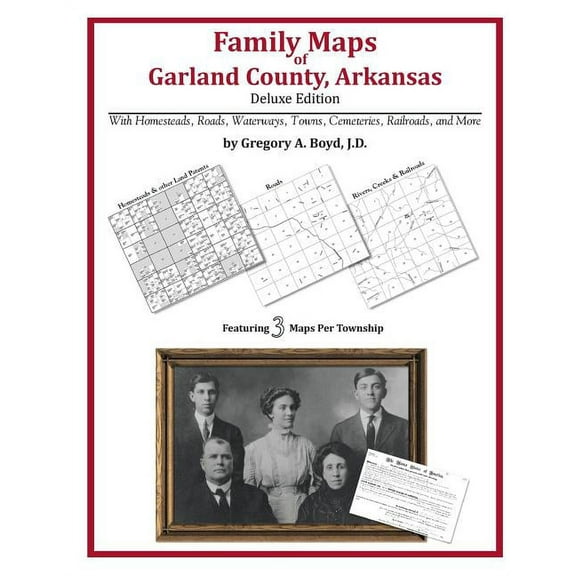 Family Maps of Garland County, Arkansas