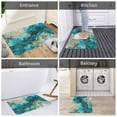 thumbnail image 5 of Pofeuu Abstract Ocean Currents Print Flannel Doormats Rug16"x24"Rug Washable Doormats Indoor Outdoor Rugs for Layered Front Door Mats, Porch, Kitchen, Entryway, 5 of 7