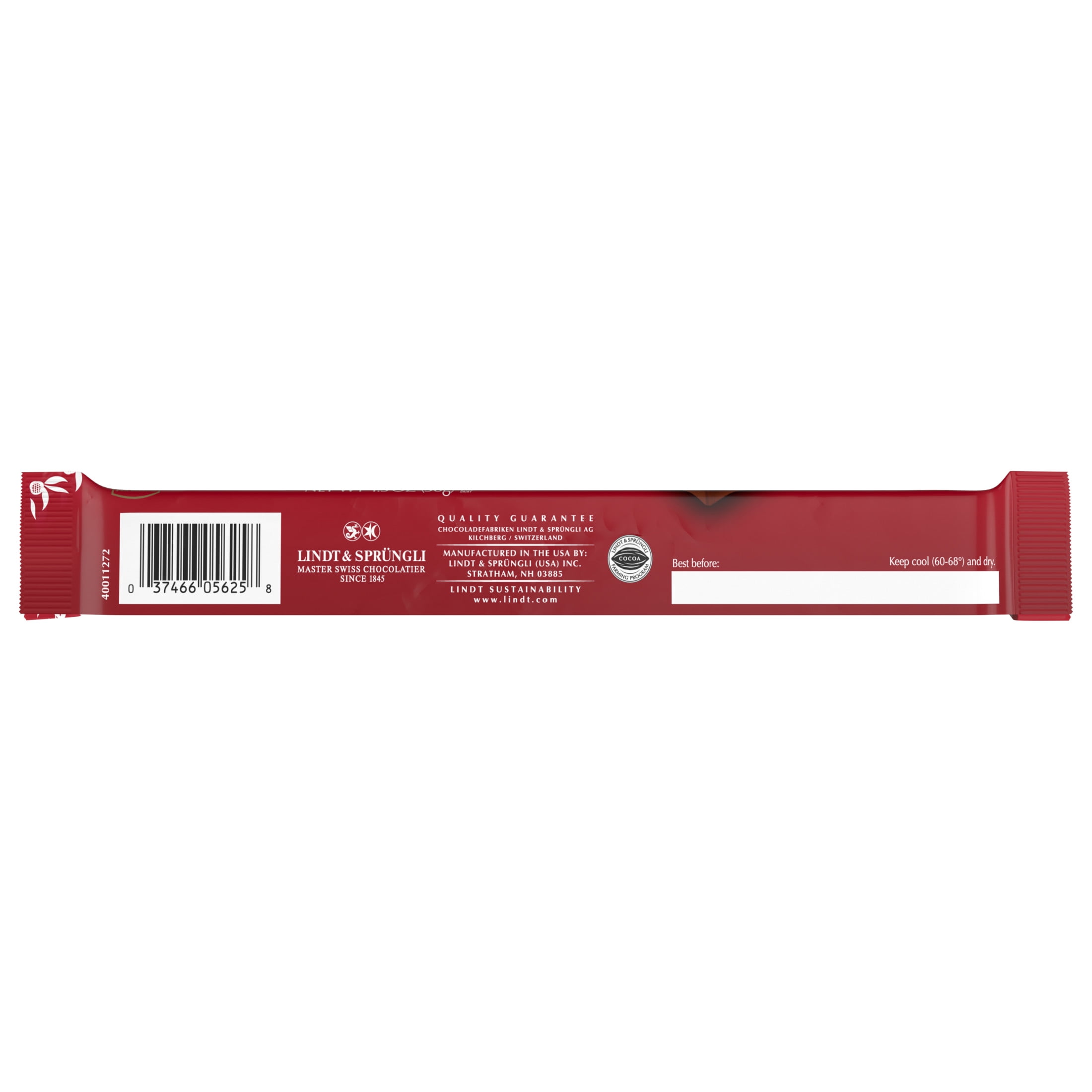 (6 pack) Lindt Lindor Milk Chocolate Truffle Candy Bar, 1.3 oz.