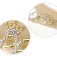 thumbnail image 6 of Mightlink Fashion Queen Letter Brooch Pins for Women Luxury Crown Corsage Party Wedding Gifts Clothing Accessories, 6 of 6