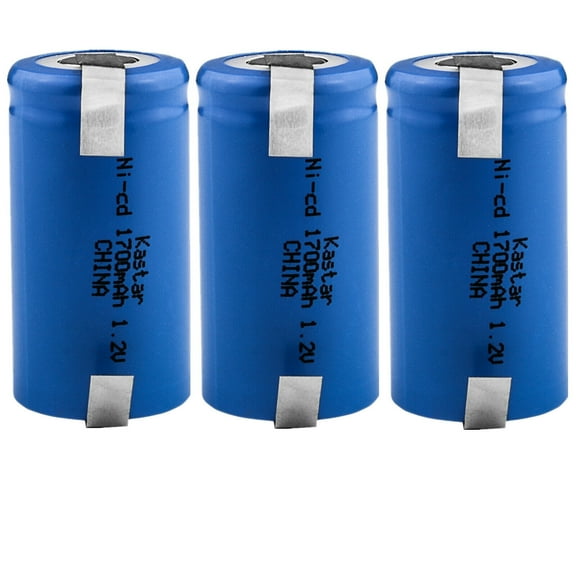 Kastar 3-Pack Battery Replacement for Shaver and Trimmer Battery 7070 7353 7045, Trimmer / Razor 9918, Wahl EBWHL-3 WHL-3, Clipper, 745-800 745800 Electric Razor, 00745-302, Groomsman 00745-840