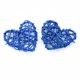 thumbnail image 1 of Guirnalda de flores artificiales para decoración del hogar, Bola de ratán, accesorios colgantes para cortinas, boda, amor, Navidad, 7CM, 5 unidades, 1 of 4