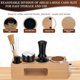 thumbnail image 4 of 5 Pack Espresso Tamper Set Espresso Accessories Kit, with Espresso Tamper Coffee Distributor, Espresso Tools, 53mm, 4 of 5
