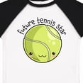 thumbnail image 4 of Inktastic Future Tennis Star Cute Tennis Ball Boys or Girls Toddler T-Shirt, 4 of 5