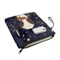 thumbnail image 2 of Xoenoiee Cow Star Print Book Sleeve Book Protector Pouch Sleeve with Zipper Washable Book Covers for Book Lovers Paperbacks Hardcover Notebook Bible Journal Textbooks, Medium 11.4 x 8.7 Inch, 2 of 6
