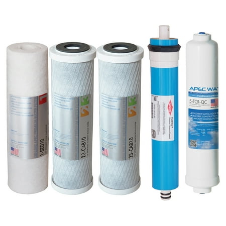 APEC Water Systems FILTER-MAX45 US Made 50 GPD Complete Replacement Set ...