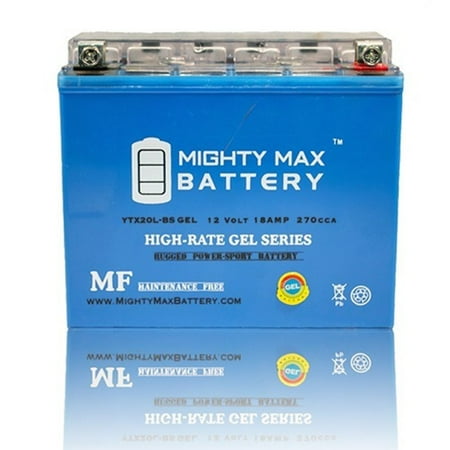 - YTX20L-BS GEL Battery for Yamaha 1700 XV17AT Road Star 04-07