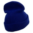 thumbnail image 3 of Arizona State Textured Vintage Embroidered Waffle Knit Cuff Beanie - Royal OSFM, 3 of 5