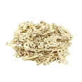 thumbnail image 1 of 200pcs Photo Frame Sunflower Photo Frame Back Plates Tablet Frame Locks for Decoration Brad Embellishment Buttons Diy Photo Album Frame Rotating Scrapbooking Locks with Screws (Golden), 1 of 9