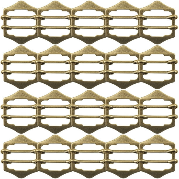 50 Uds hebilla ajustable hebilla de correa hebilla de cinturón ajustable hebillas de Metal hebilla de correa de hombro para ropa