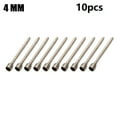 thumbnail image 1 of Bgsha 10Pc 0.8-4mm Rotary Burr Core Drill Bit Engraving 2.35mm For Glass Tile, 1 of 5