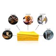 thumbnail image 3 of Toallas de gamuza Shammy Cloths, paquete de 10 unidades, extra grandes, color naranja, 3 of 7