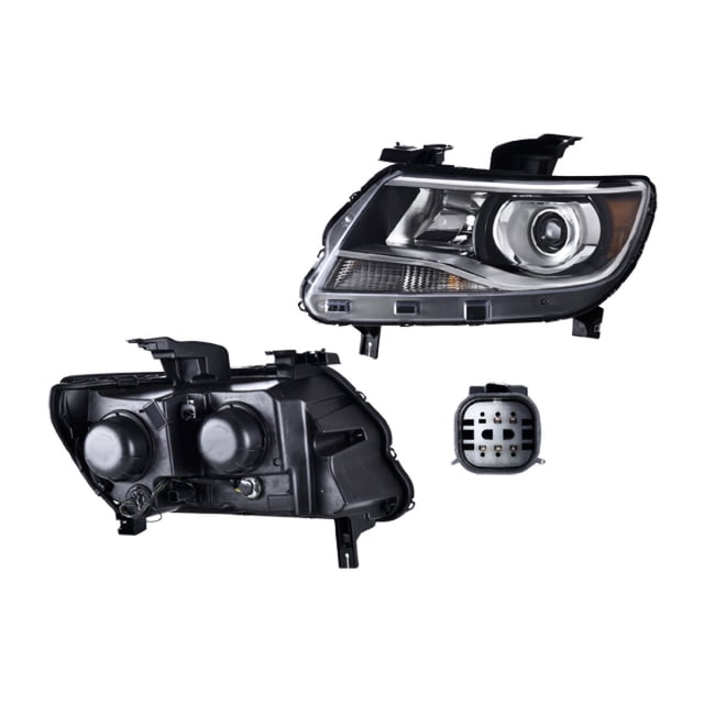 Faro Colorado DEPO 2016 A 2020 Chevrolet Izq C/Lupa