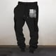 thumbnail image 1 of Pantalones largos para hombre, informales, con bolsillo y cordón, de color sólido, gruesos, sanitarios y con cintura elástica., 1 of 3