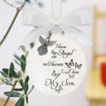 BigTiny Christmas Ornament Handmade Butterfly Printed Attractive