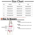 thumbnail image 3 of Traje de Baño de Bikini de Mujer Dos Piezas Set Acolchado Push Up, Correas Ajustables Traje de Baño para Piscina Y Playa, 3 of 5