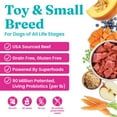 thumbnail image 4 of Solid Gold Mighty Mini Dog Food for Toy & Small Breeds, Grain Free, Beef, 11lb, 4 of 6
