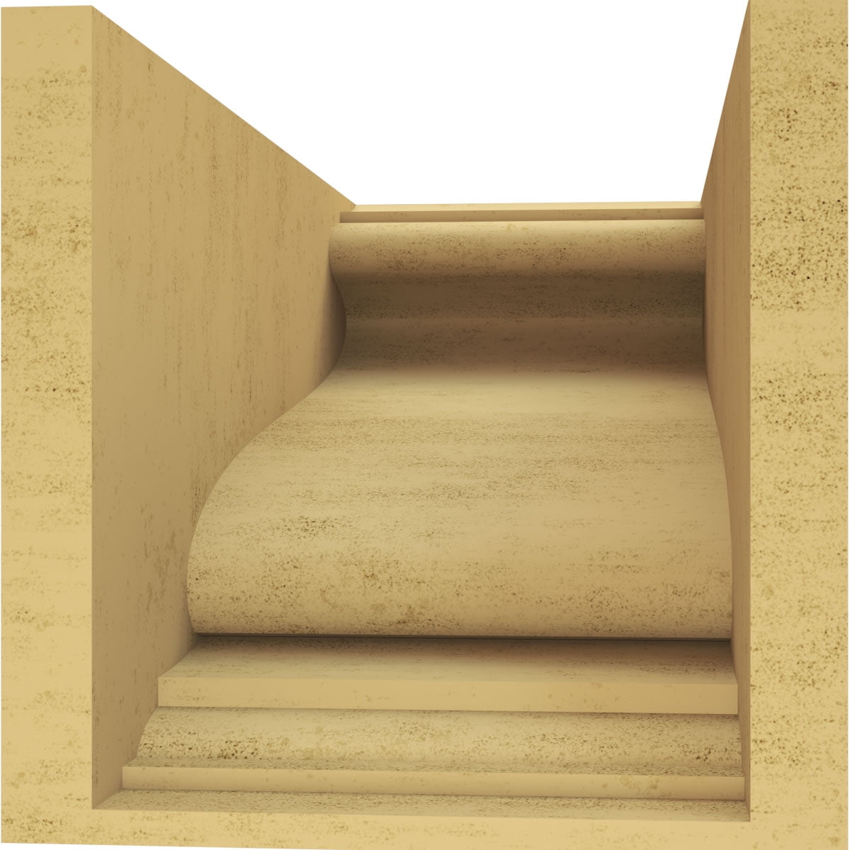 9"W x 18"D x 9"H Wide Scroll Rough Cedar Woodgrain TimberThane Corbel, Primed Tan